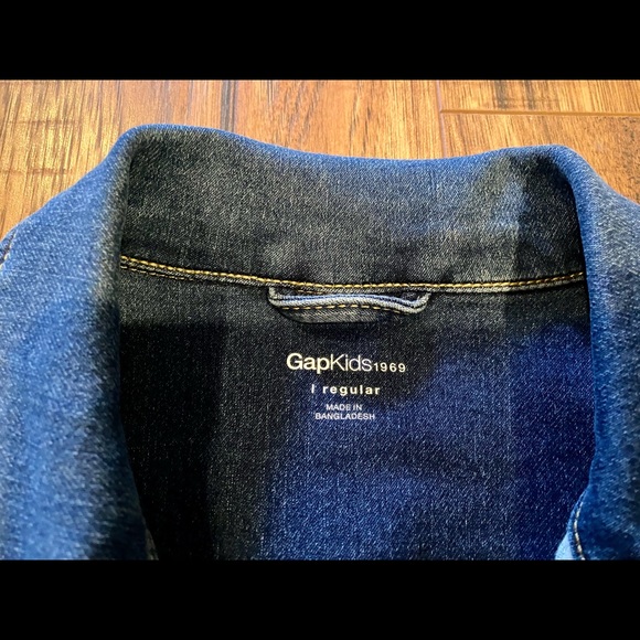 New gap kids boys Jean jacket size large - Picture 4 of 9